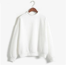 Load image into Gallery viewer, 9 Colors Autumn Winter Loose Fleece Thick Knit Sweatshirt Female Hooded Pullover Tops Women Hoodies Casual Female Clothes