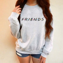Load image into Gallery viewer, Womens Letters FRIENDS Print Long Sleeve Hoodie Sweatshirt Ladies Slouch Pullover Jumper Tops 5 Colors S M L XL Brand New 2019