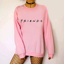 Load image into Gallery viewer, Womens Letters FRIENDS Print Long Sleeve Hoodie Sweatshirt Ladies Slouch Pullover Jumper Tops 5 Colors S M L XL Brand New 2019